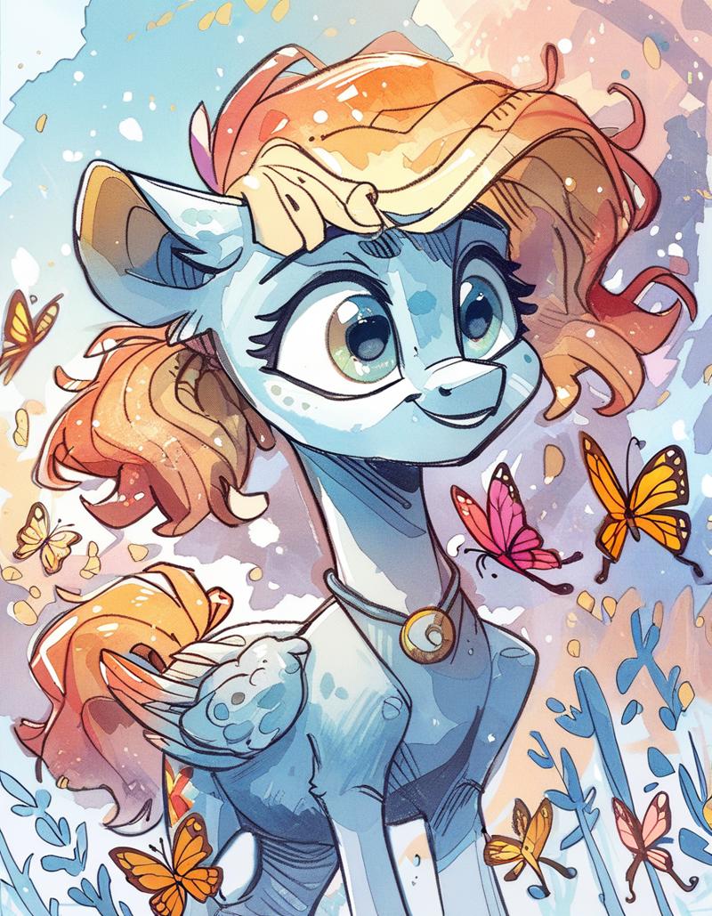 01_Euler a_ncpy43 style cute colorful pony with a butterfly.png